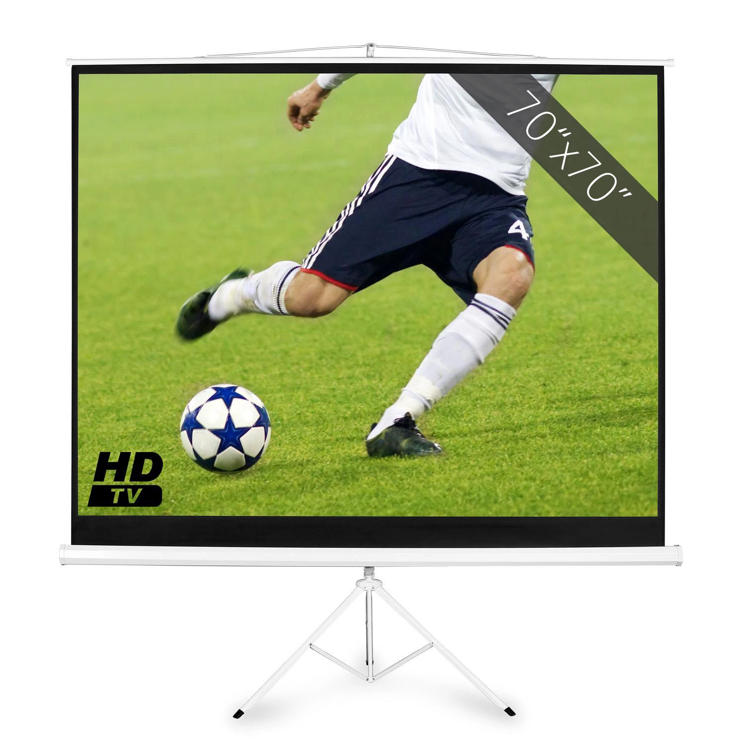 84"X84" Floor Stand Tripod Projection Projector Screen Manufactruer