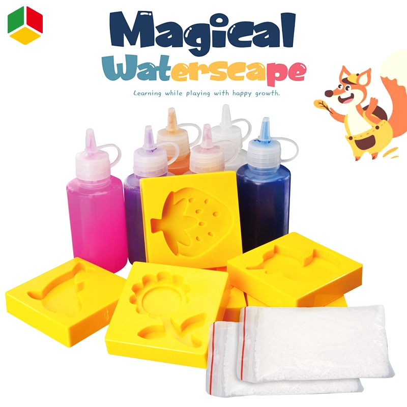 QS Magical 14PCS Labor Spielzeug in Meal Box wunderbares Design Schule wissenschaftliche Stammspielzeug Lernen pädagogisches Spielzeug für Kinder