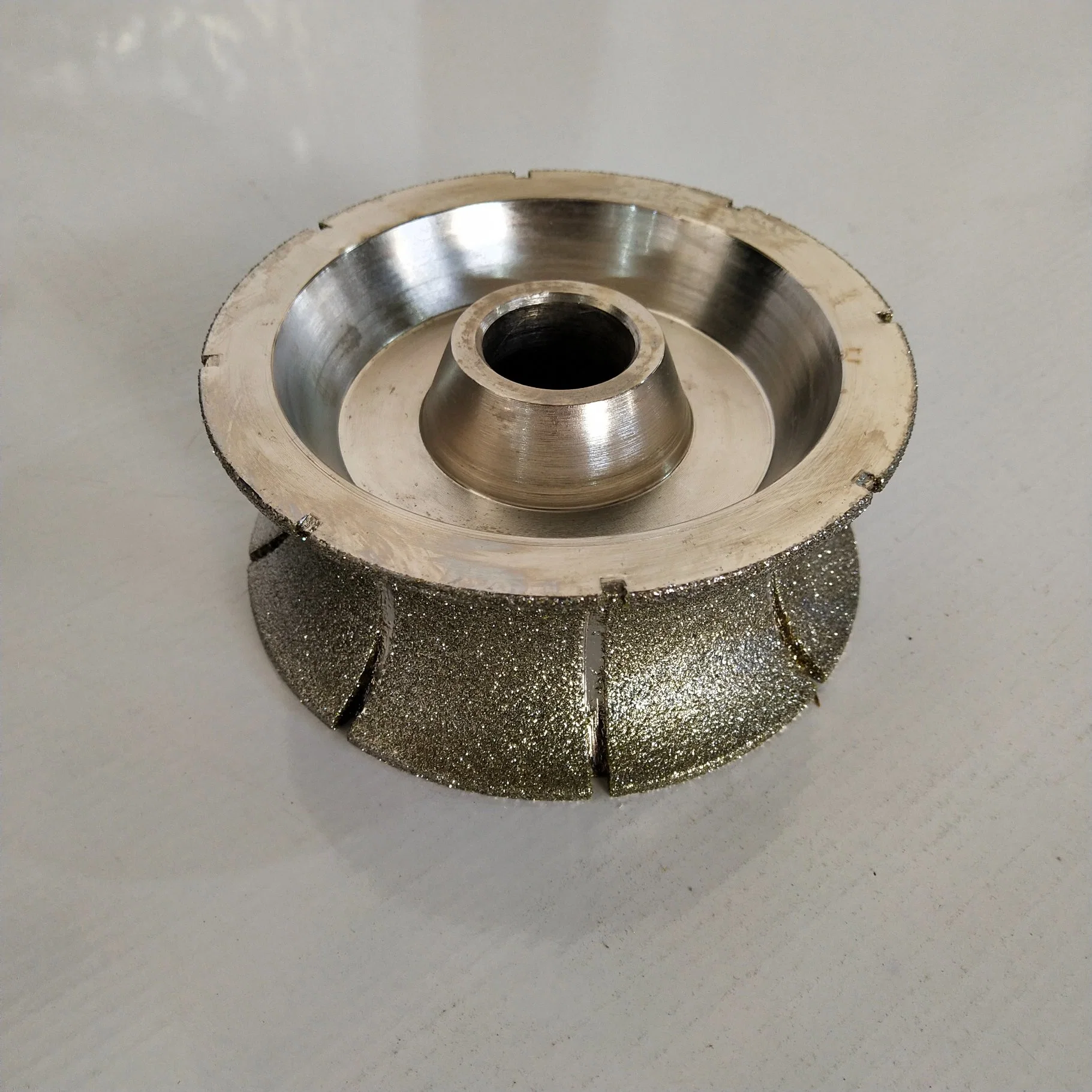 Electroplated Diamond Profile Wheel for Shaping and Grinding Marble Artificial Stone Glass Quartz