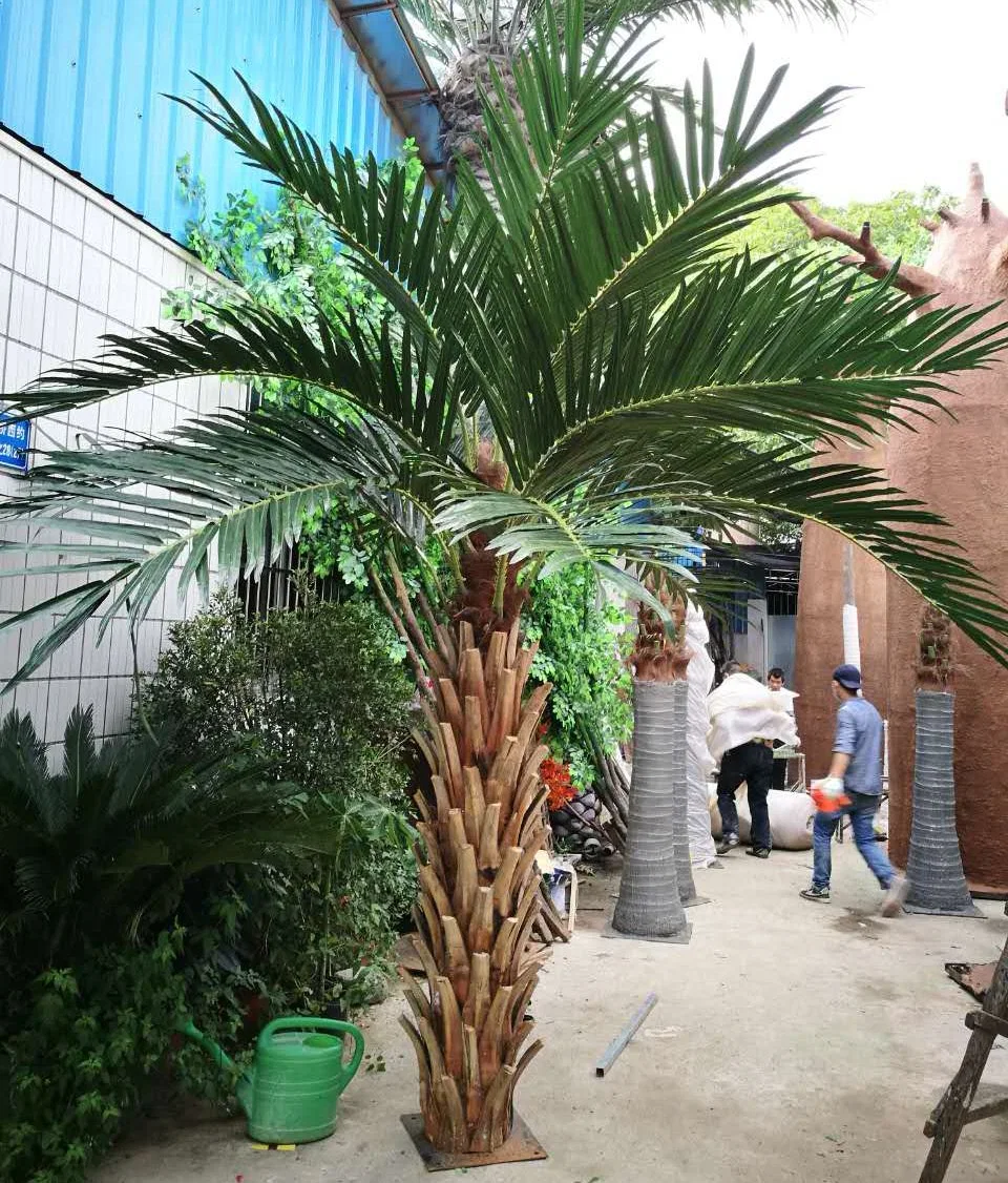 Large Fake Plants Tropical High Big Artificial Coconut Palm Trees Outdoor Decoration