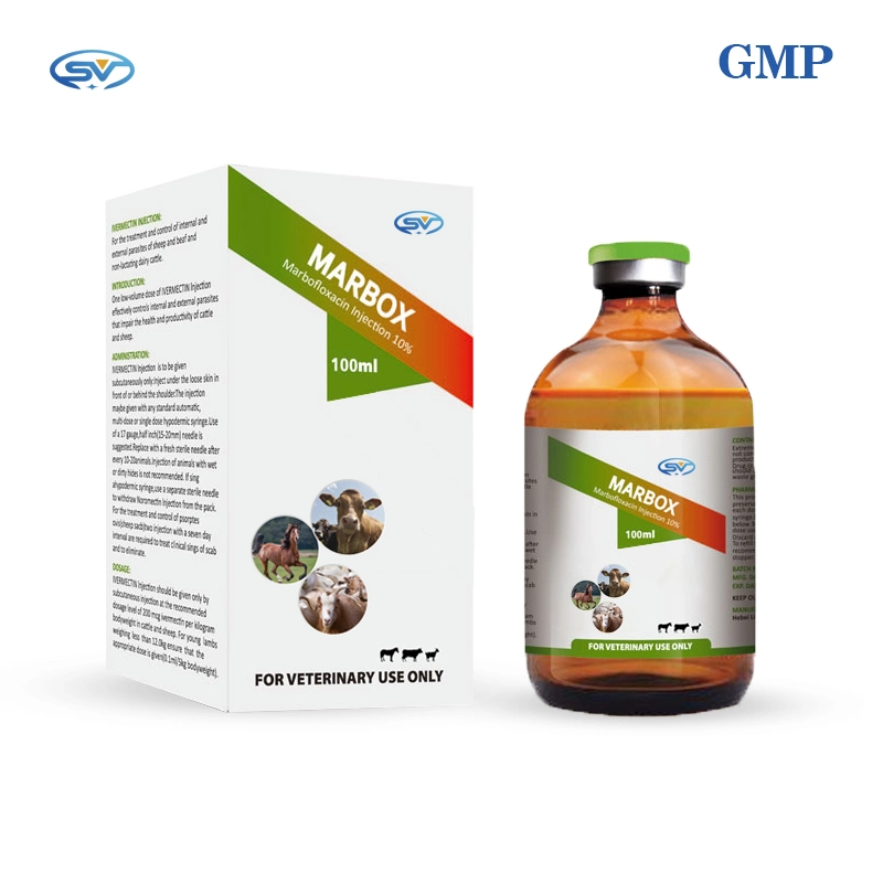Respiratory Tract Infection Veterinary Drug: 10% Mapofloxacin Injection for The Treatment of Bacterial Infections