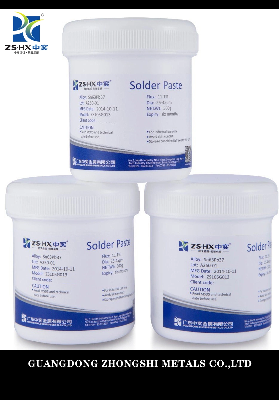 Zhongshi Sn55pb45 Tin-Lead Solder Paste Welding Material