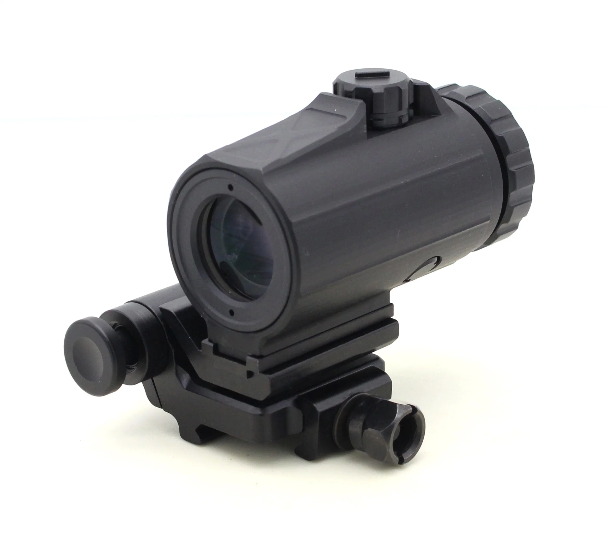 Elevated Flip-to-Side Mount IP67 Rated Tactical Weapon DOT Sight 3X22 Magnifier