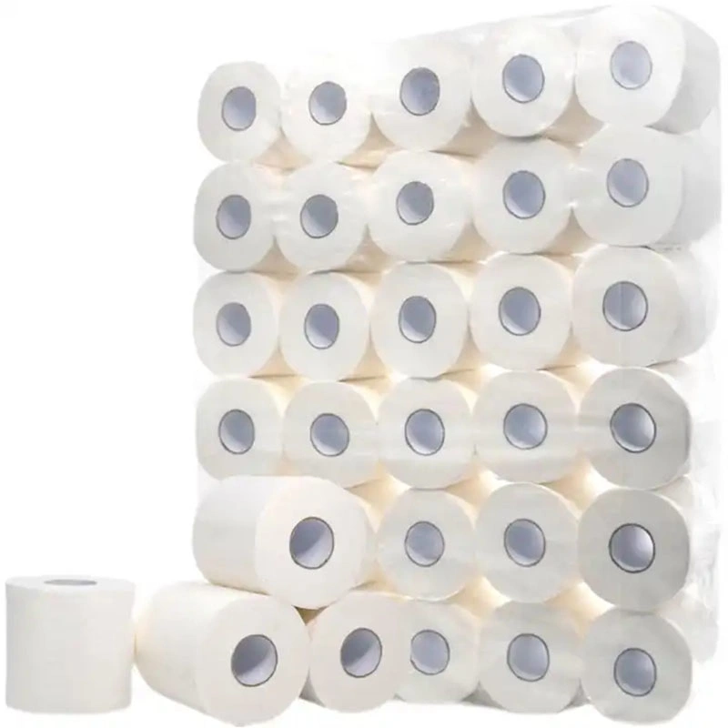 China Supplier Hot-Sale Water Soluble and Flushable Flushability Paper Printing Toilet Paper 6 Ply Toilet Roller Paper