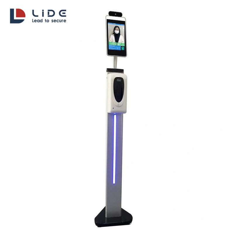 8" IPS Facial Recognition Temperature Measurement Device with Body Temperature Scanning