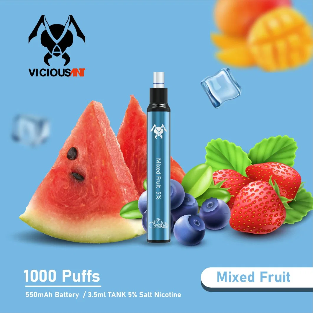 New Design Puff XXL Plus 1000 Puffs Mini Disposable/Chargeable Vape vape