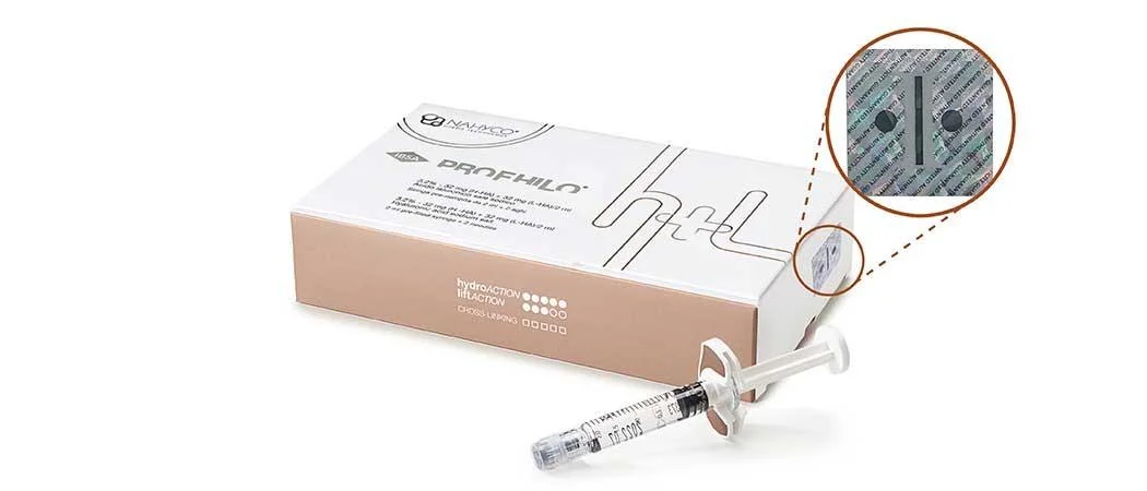 Swiss Origin Injectable Skin Booster with The Highest Concentration of Ha (hyaluronic acid 64mg/2ml) Profhilo Dermal Filler