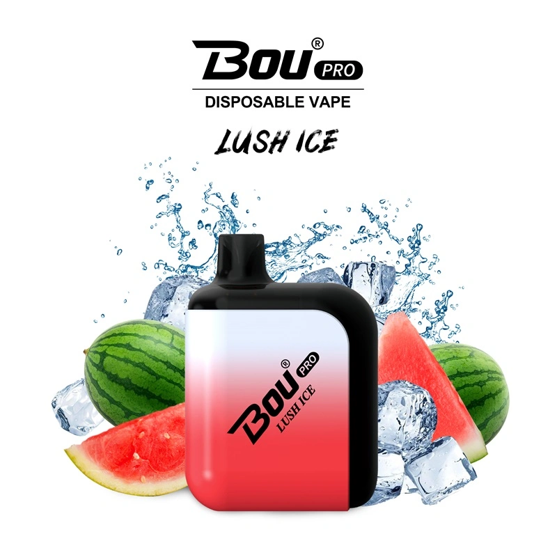 Commerce de gros nouveau Pod Vape Original Bou PRO 7000 bouffées de cigarette électronique jetable Vape 16ml Pen E-Cig