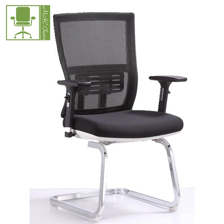 Mesh Back Meeting Room Visitor Office Chair with Metal Leg