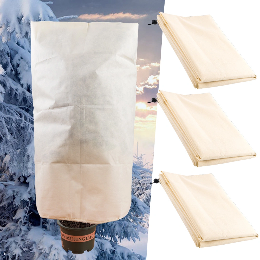 Plant Anti-Freeze Cover Winter Plant Anti-Freeze Protective Cover Anti-Freeze Anti-Insect Pull Rope Frost Cover