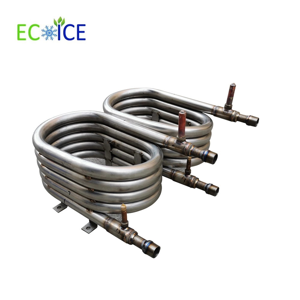 Titanium Helical Coil Marine Coaxial Water to Air Heat Exchanger for Cooling System