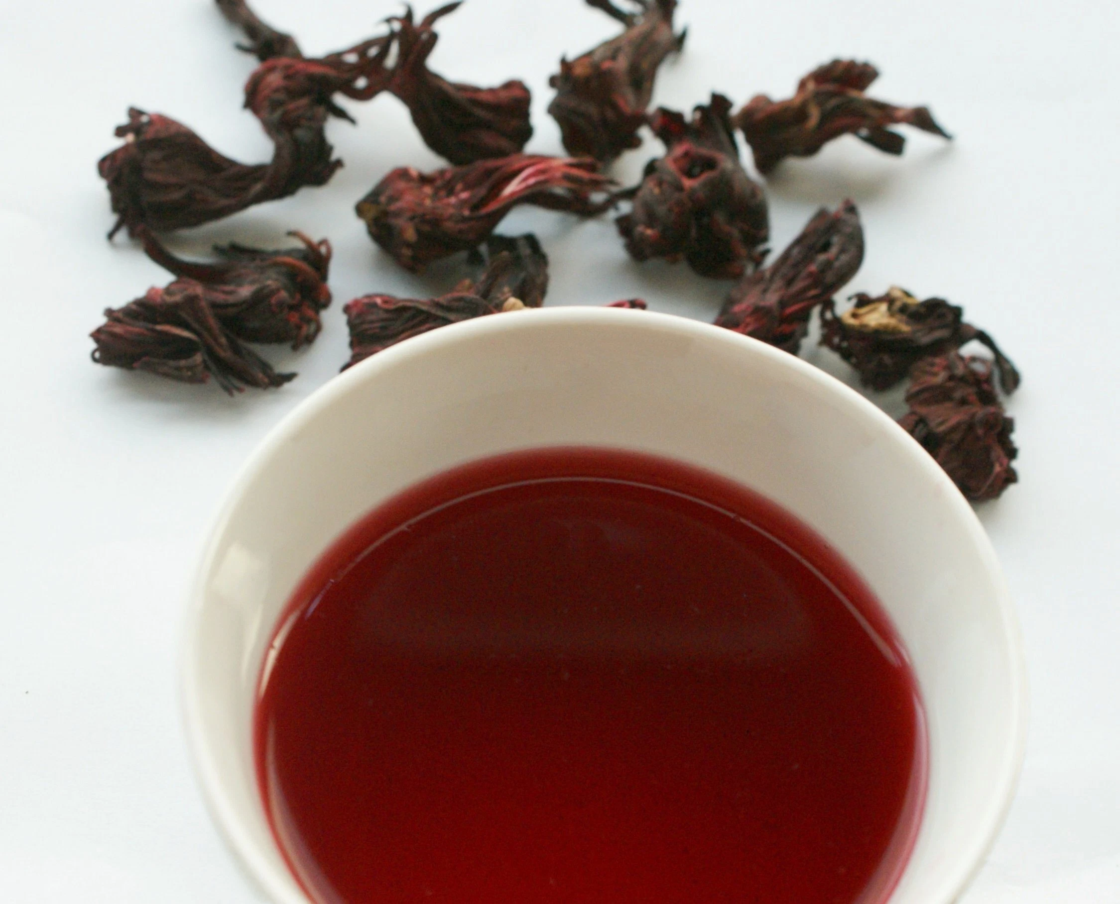 Anti-oxidante Detox Slimming Herb té Bolsas Hibiscus