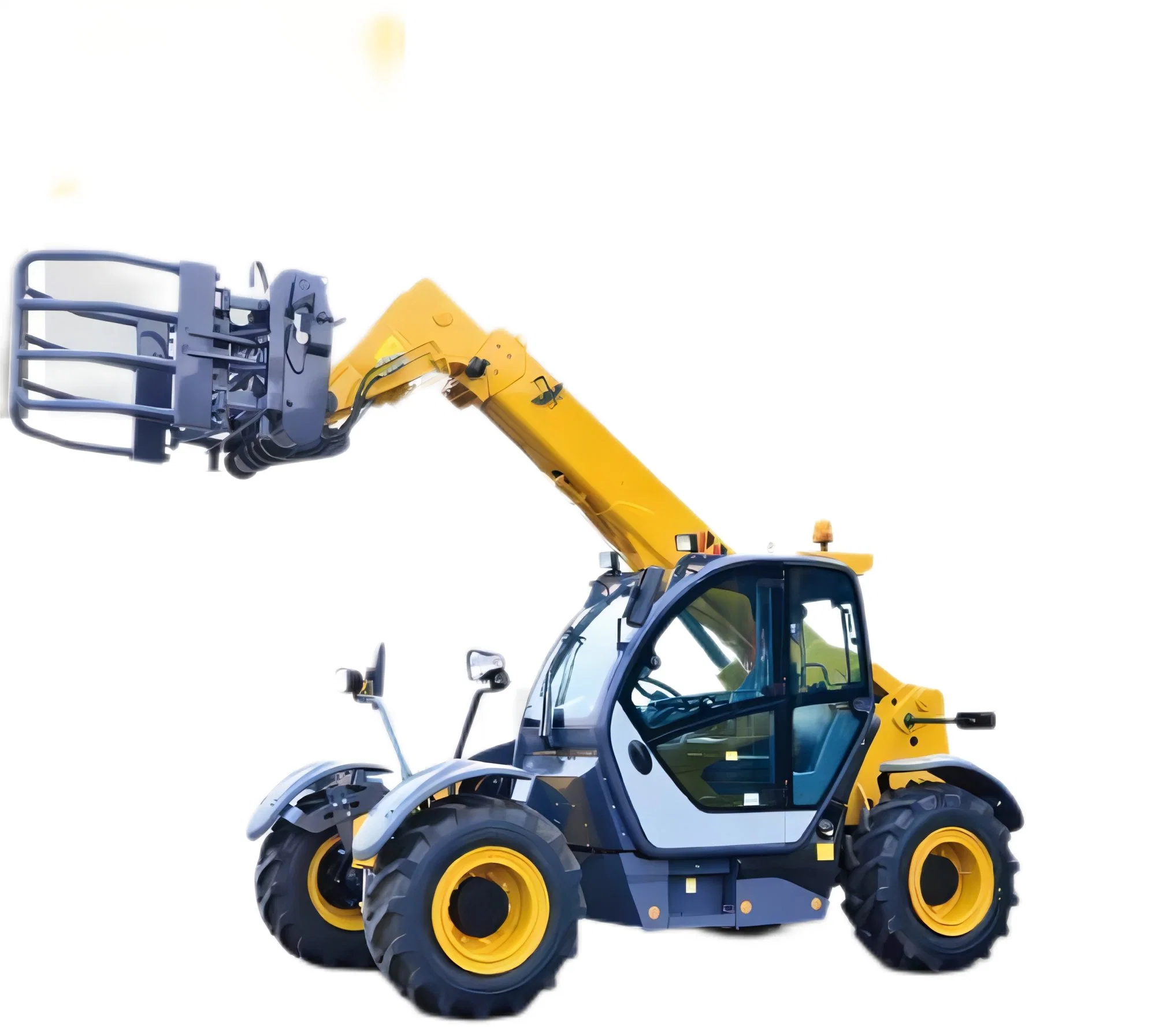 Tmg Forklift Handler Loader Multi-Function Telescopic Telehandler Wheel Loader Vehicle