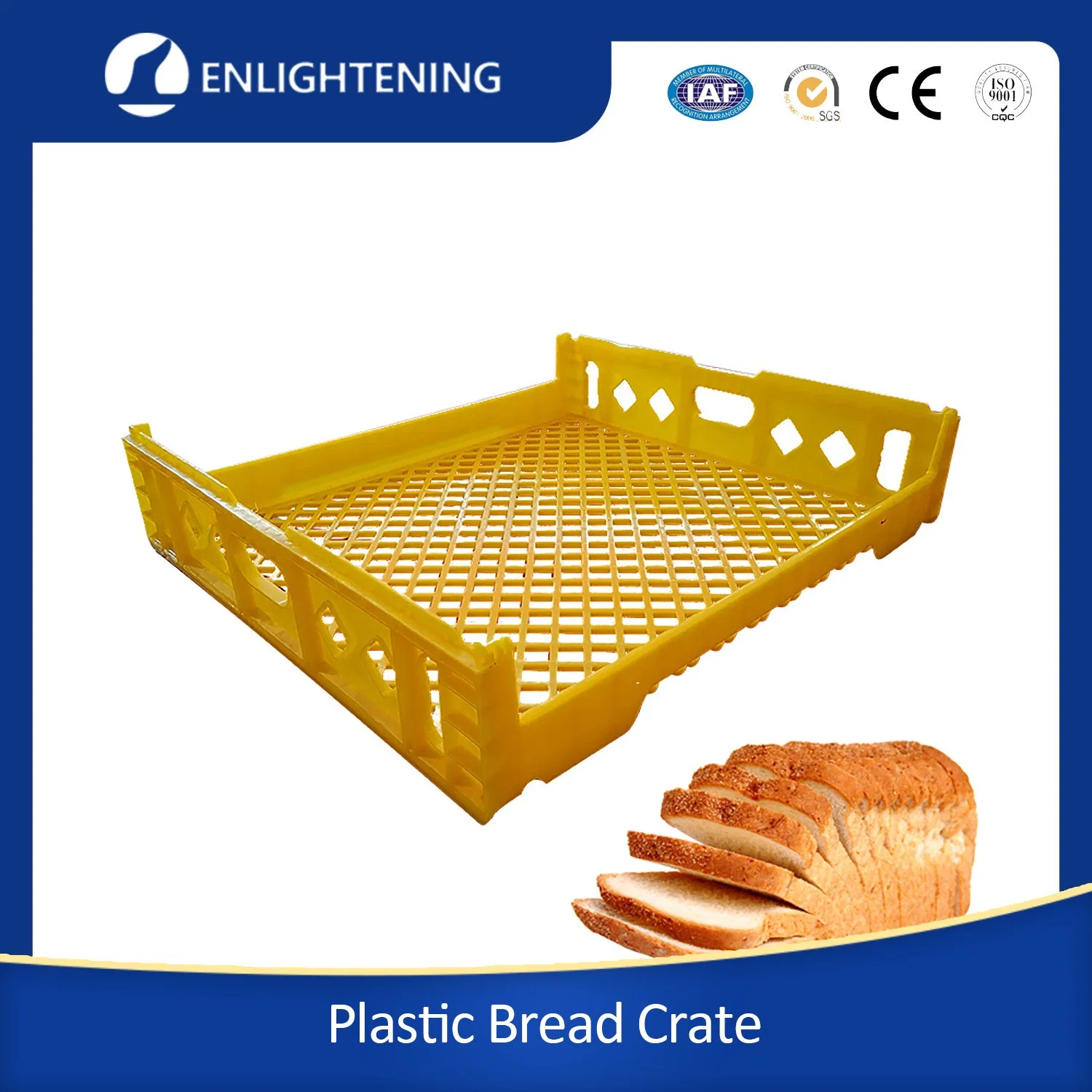 Bakery Factory Use Crates/Plastic Stackable Bread Tray/Bakery Store Pallet Tray for Bread/Plastic Crates Manufacturers/Australian Bread Crates for Bread Bakery