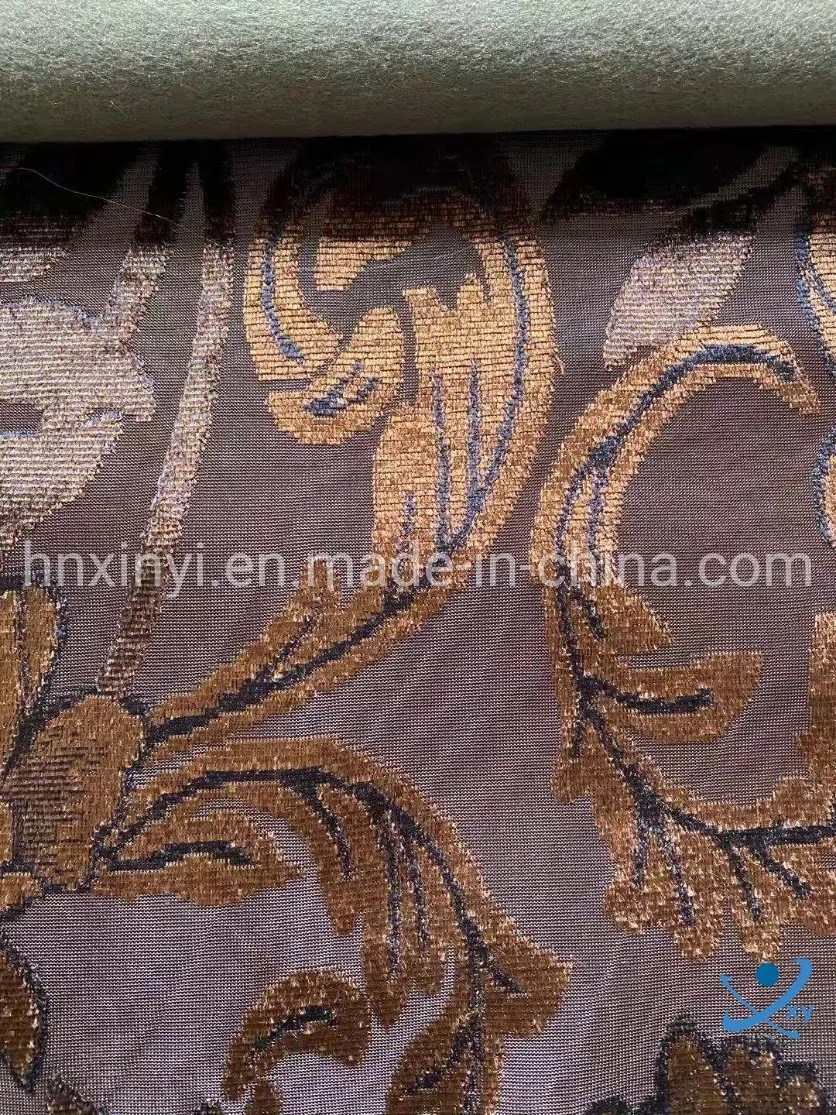 2023 nouveau rideau de style européen nappe de coussin en tissu lourd canapé Sellerie tissu jacquard tissu chenille