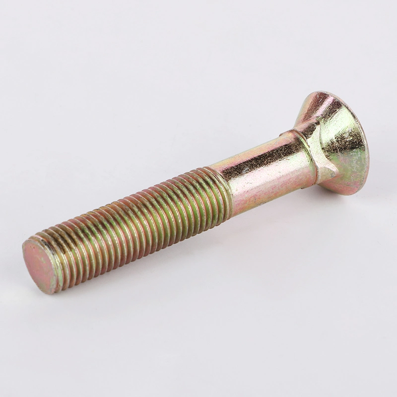 Gr. 2 5 8 Flat Countersunk Head Elevator Bolts Square Neck Bolts No. 3 Regular Head Plow Bolts with Long / Short Square