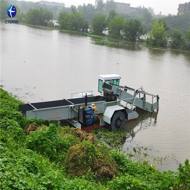 Best Condition Hydraulic Lake Weed Harvester/Grass Cutting Machine for Sale