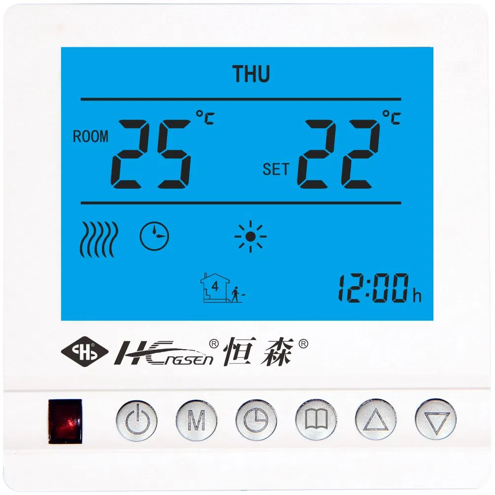 Termostato de calefacción de la pantalla digital Hengsen