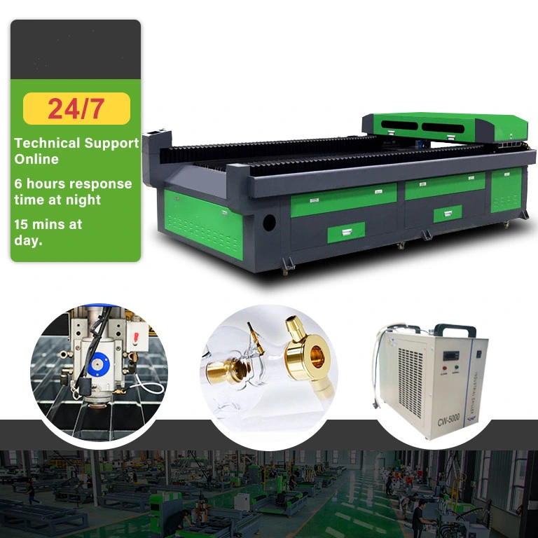 100W CO2 Laser Engraving Cutting Laser Machine for Garments Model Paper Leather