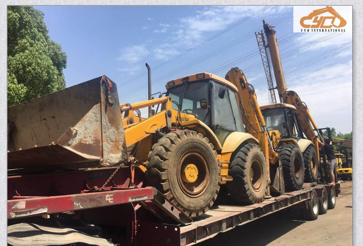 اللودر ذو المحراث الخلفي المستخدم JCB 4cx، استخدم JCB 4cx للبيع JCB 3CX، JCB 4cx Cloing Master