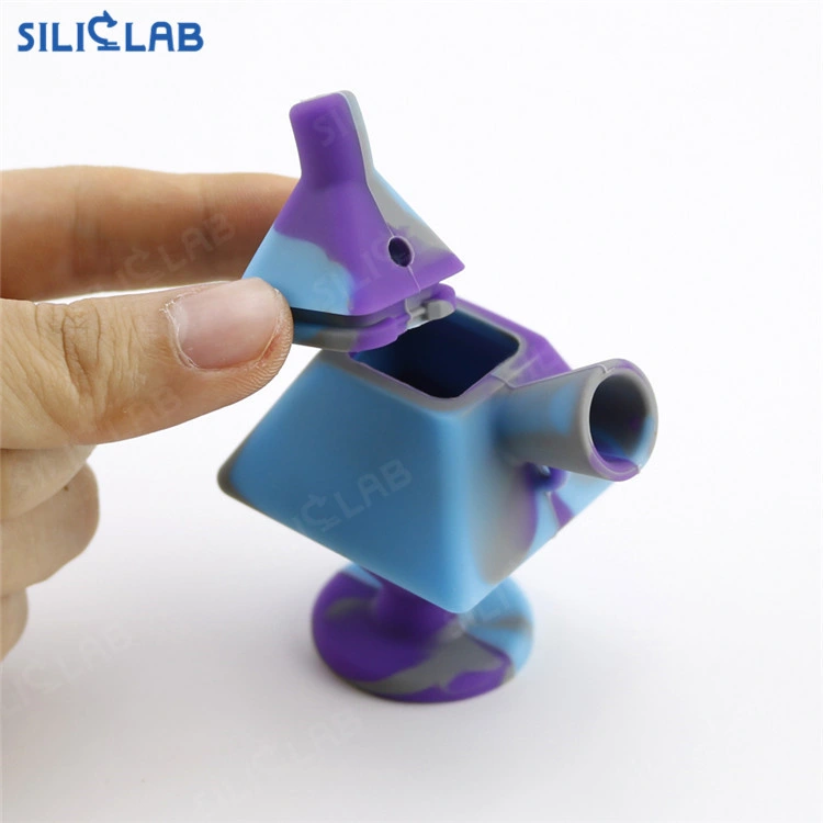 Silicone Mini Siliclab fumar cigarros de tubo tubo de água de mini-filtro de fumaça para fumar Borbulhador