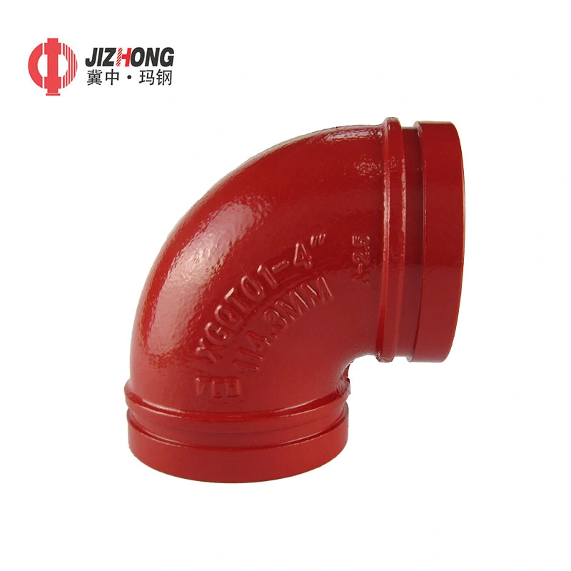 Made in China Grooved Fittings Painted Rigid Coupling for Water/Fire/Sewage System