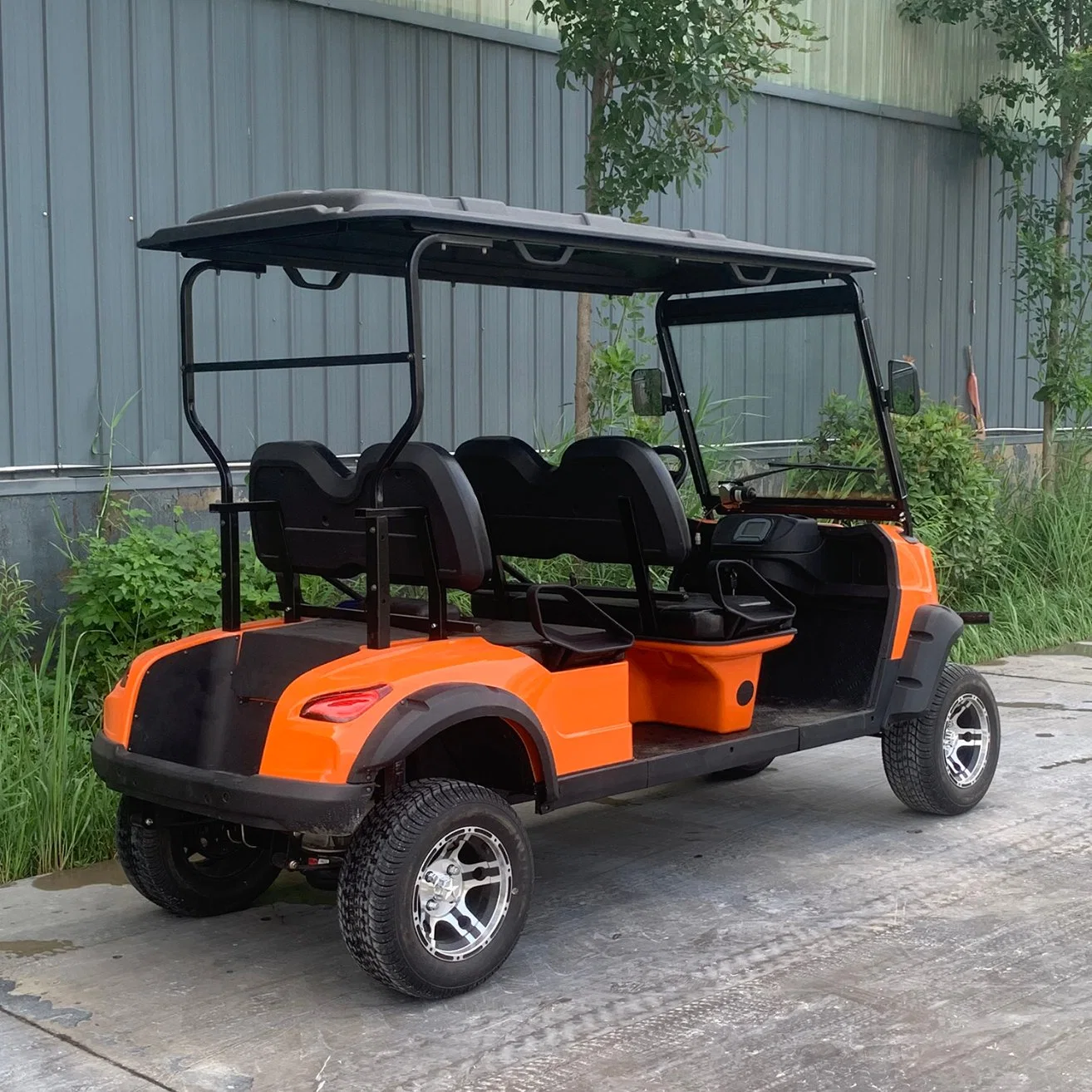 4 Wheel Disc Brake 4 Seater Electric Golf Cart for Hunting Usage