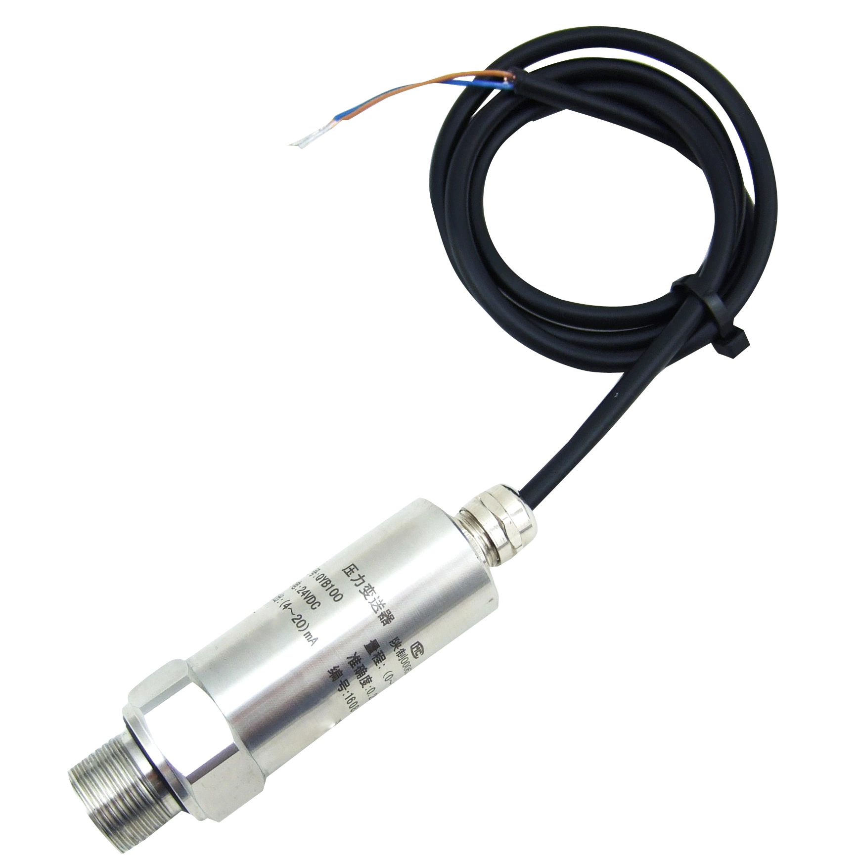 4-20mA 0-10V Output Analog Pressure Transmitter RS485 for Water Gas Oil Fuel Tank Measurement