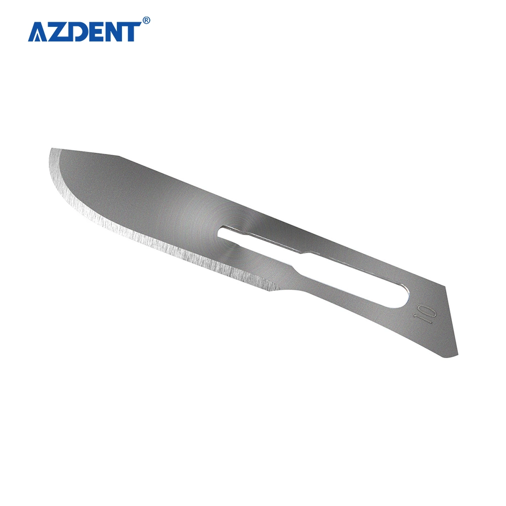 Wholesale/Supplier Price Azdent Stainless Steel Dental Surgical Blades for Sale 10#