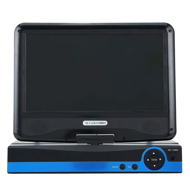 Wdm 4chs 1080P Network Ahd DVR with 10inch LCD Screen