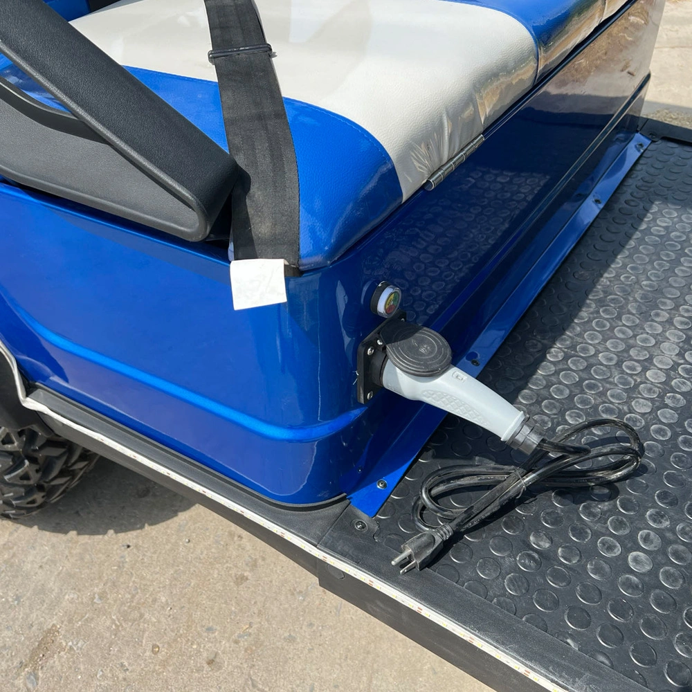 Carrinho de golfe elétrico de automóvel de 72 V/5 kw com vendas a quente de 6 lugares Versão de atualização do Golf Cart Top Golf