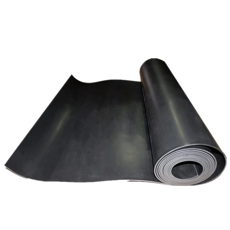 Rubber Fabric Polyester Fabric Coated Nitrile Rubber, Neoprene, EPDM Rubber Sheet