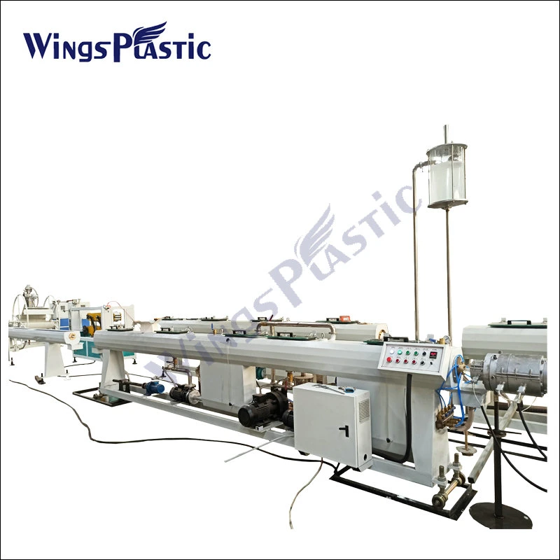 PP/PE/PPR/PVC/HDPE/LDPE/LLDPE Gas/Water/Irrigation Tube Making Extrusion Plastic Pipe Machine