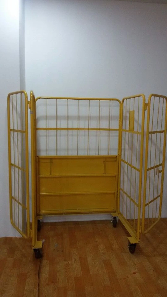 Warehouse Wire Mesh Container Storage Cage, Storage Cage for Sale