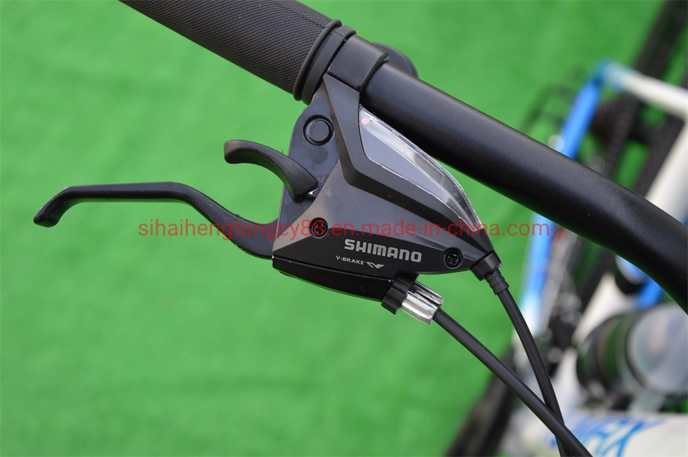 Vélo de montagne en alliage d'aluminium de 26/27,5/29 pouces avec Shimano 21 vitesses.
