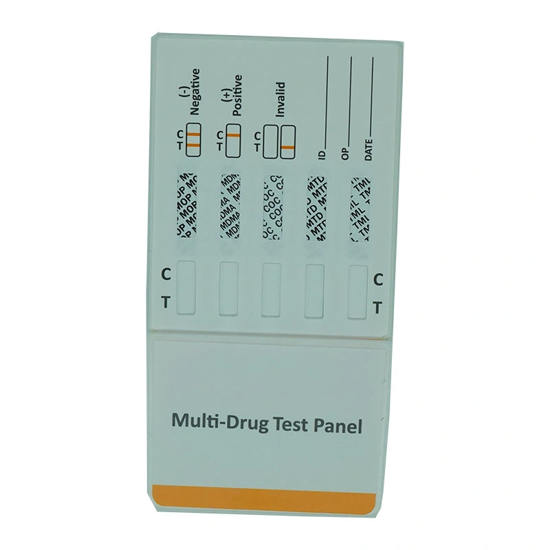 High Sensitivity CE and FDA 10 Multi Urine Rapid Test Drug of Abuse Diagnostic Kit