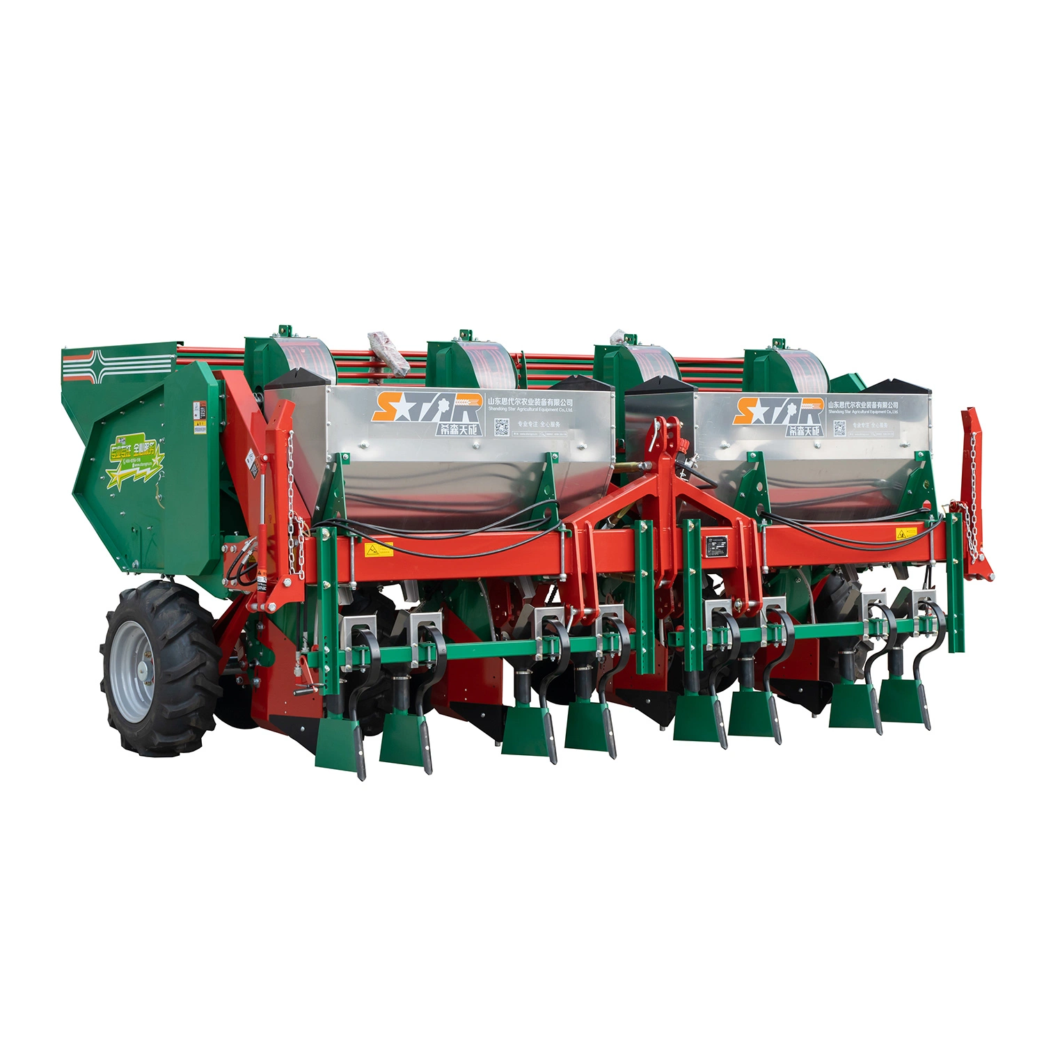 Automatic Walking Tractor 1 2 3 4 Rows Potato Seed Planter/Sprayer Functional Potato Planter