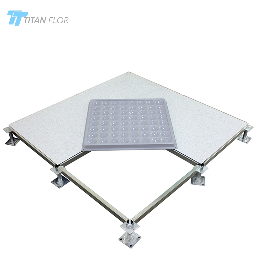 Antistatic Steel Floor Raised Floor with Surface HPL PVC Tiles