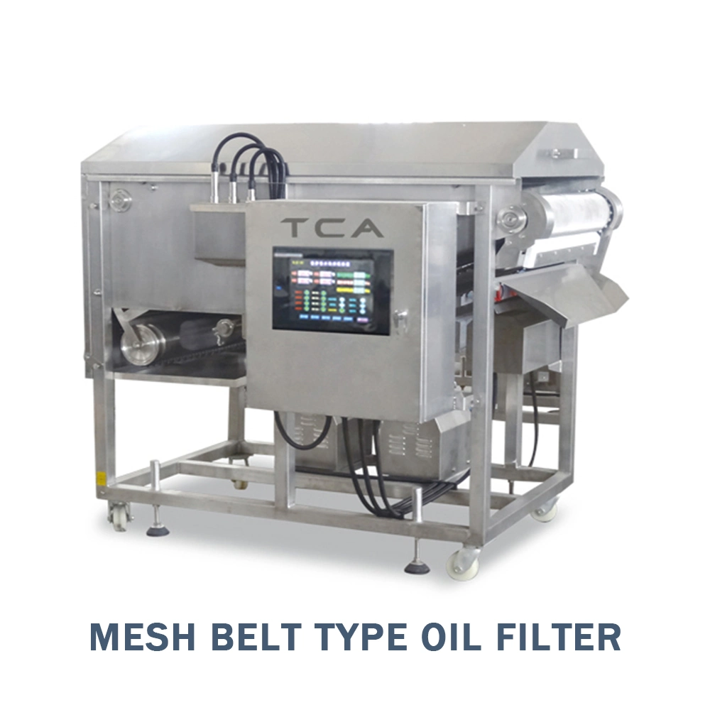 TCA High quality/High cost performance  Automatic Vacuum Mesh Belt Type Pressure Filtering Machines Frying Oil for Fryer