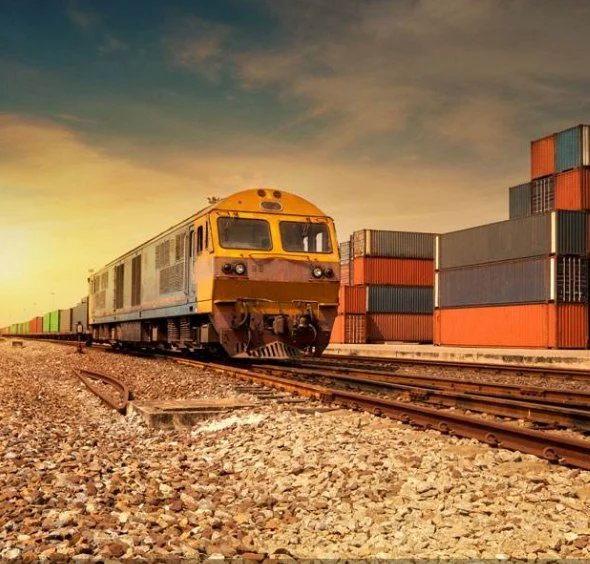 Ferrocarril de Shanghai a Ashgabat 40 Fletes de tren de la Sede de la logística de la tierra de los precios de envío