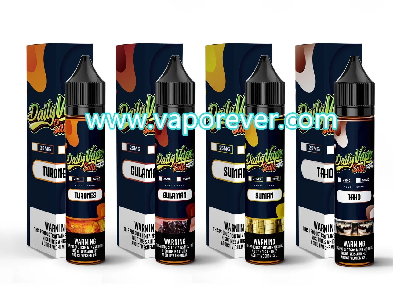 USP Grade Vape Juice / eJuice / Eliquid OEM Hersteller 							Neue Ankunft Philippinen Vape Nikotin Salz eliquid Einweg Pod OEM Großhandel/Lieferant