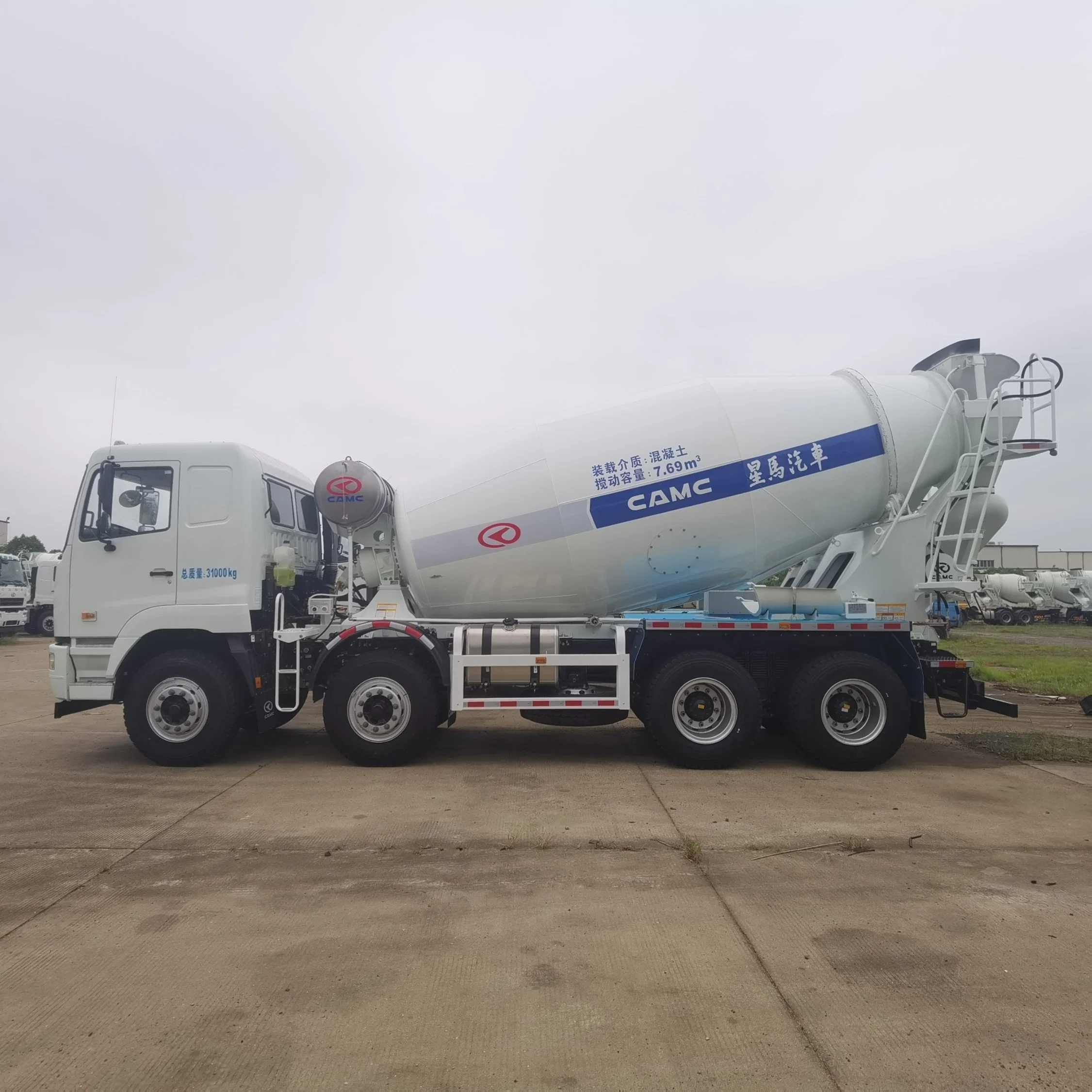 CAMC 8X4 Classic Concrete Mixer Transportation Trucks