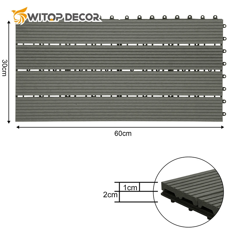 WPC Co-Extrusion Floor WPC Co-Extrusion Decking exterior Composite Decking