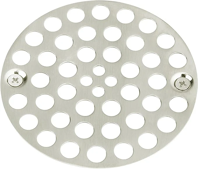 Stainless Steel Shower Hair Catcher Strainer Drain Protector Silicone Bathtub Cover