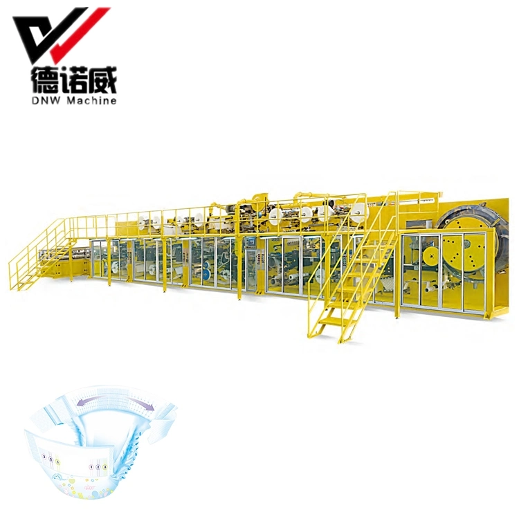 High Absorbent Whole Night Use Diaper Making Machine My Market