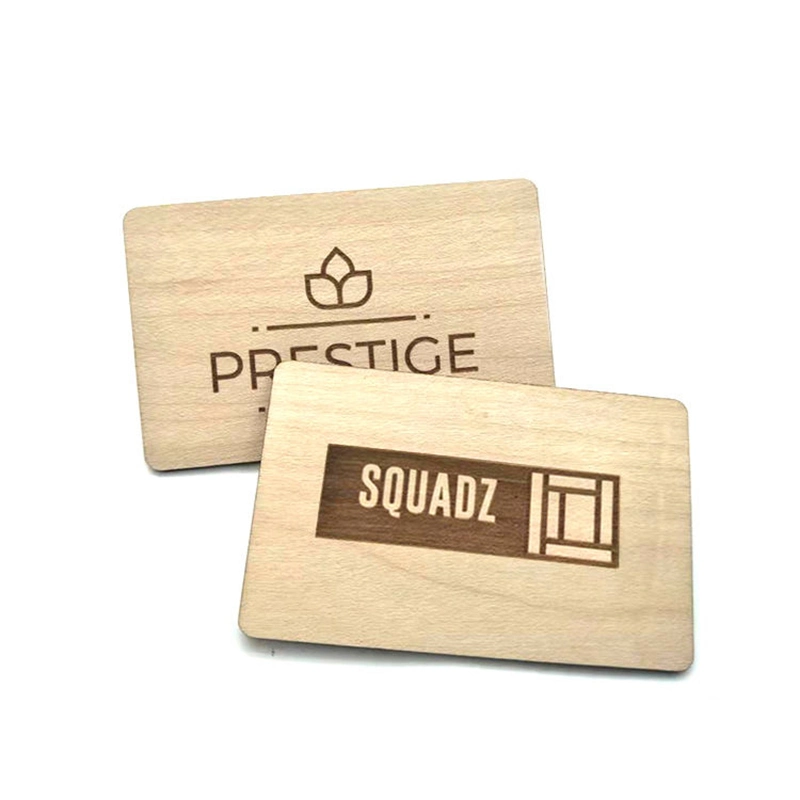 Eco-Friendly Contractless Smart Card Wood Business Card