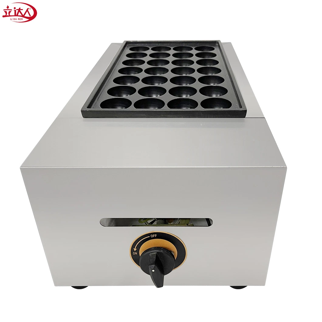 Octopus Small Ball Machine Commercial Veneer Gas Fish Ball Stove Electric Hot Fish Ball Machine Shrimp and Egg Takoyaki