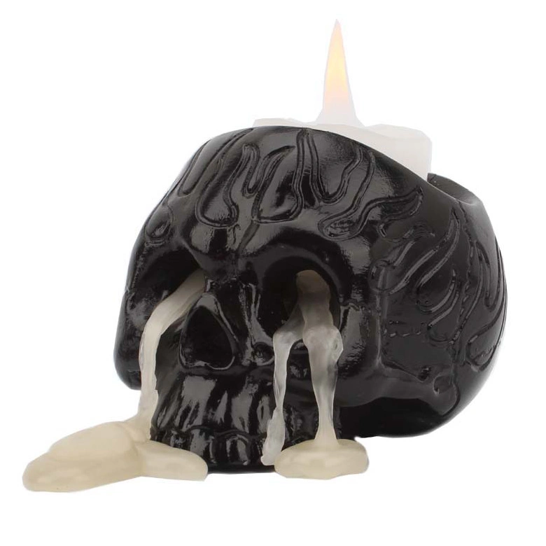 Custom Halloween Skull Skeleton Candle Tear Candle Holder Candle base