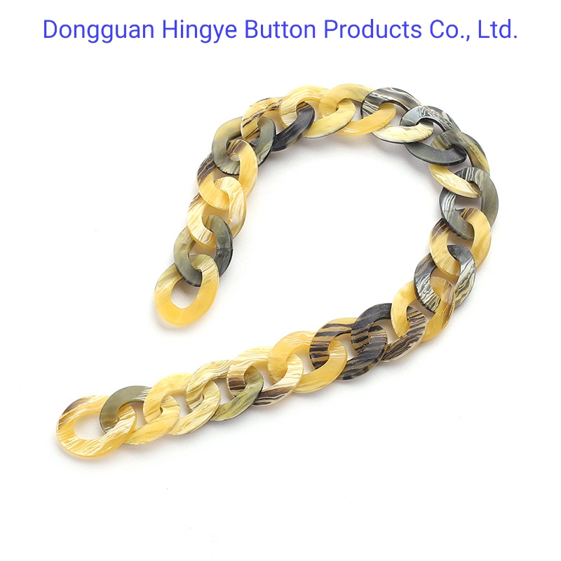 New Design Plastic Acetate Chain for Bags