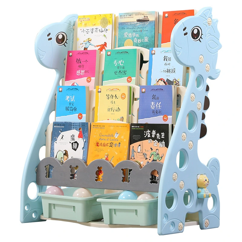 Children's Bookshelf Simple Home Floor Baby Toy Storage Rack